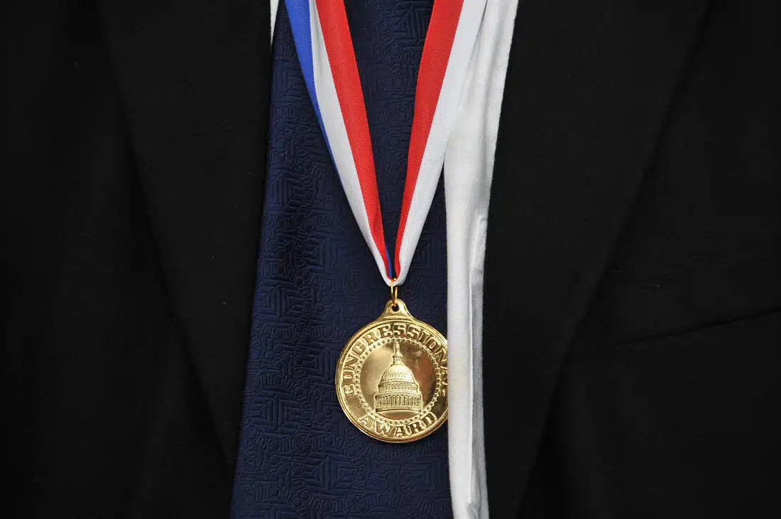 Congressional Volunteer Award medal