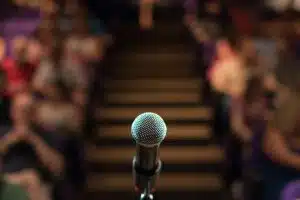 Qualifying student council members must practice public speaking