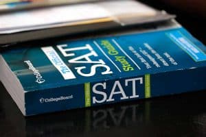 Studying with an SAT prep book