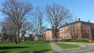 Amherst college school grounds