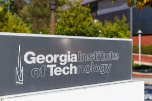 Georgia Institute of Technology signage.