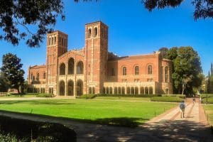 View of UCLA campus