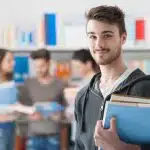 male student submitting to the adroit journal