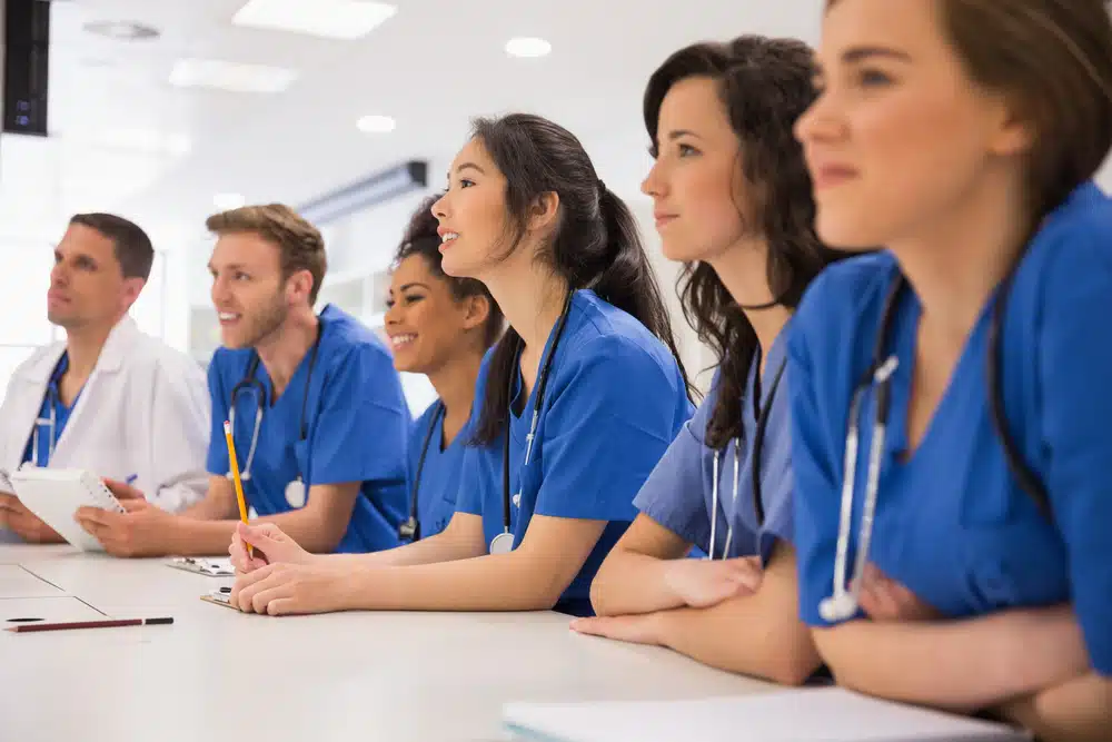 medical students studying in the top medical schools in the US