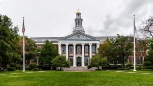 Harvard University front building