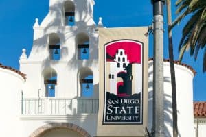 San Diego State University banner