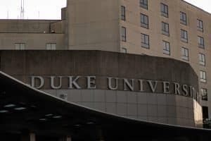 Duke University signage