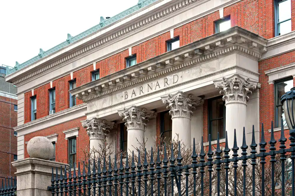 Barnard College's front building