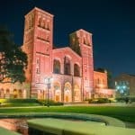 UCLA at night