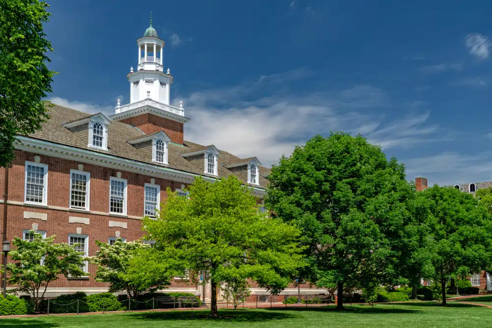 View of Johns Hopkins University.