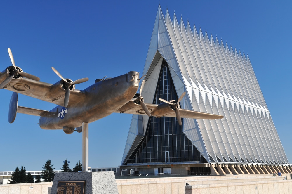 The Air Force Academy front building