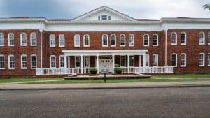 a building hall in Tuskegee University