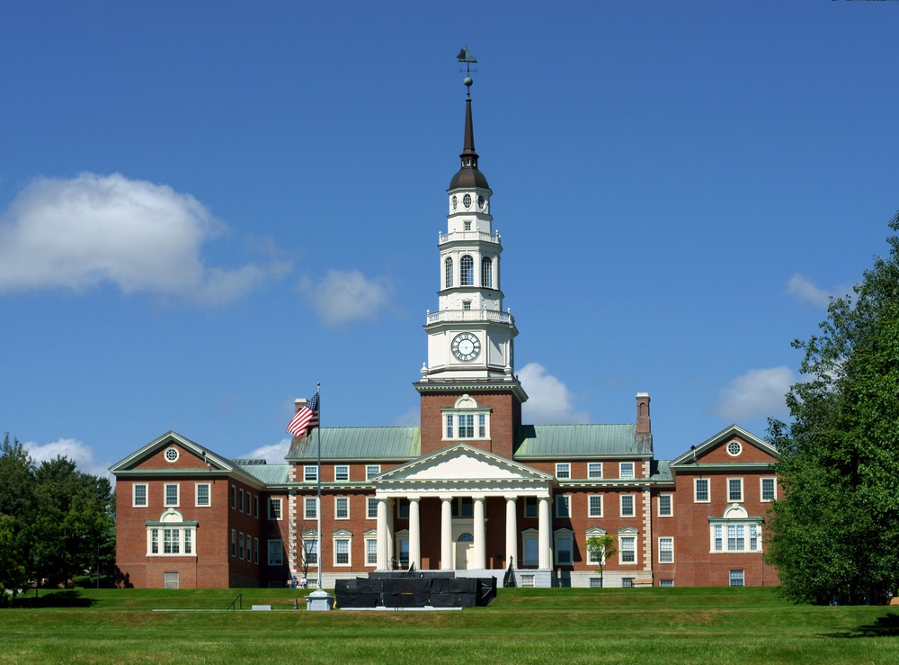 a building in colby college