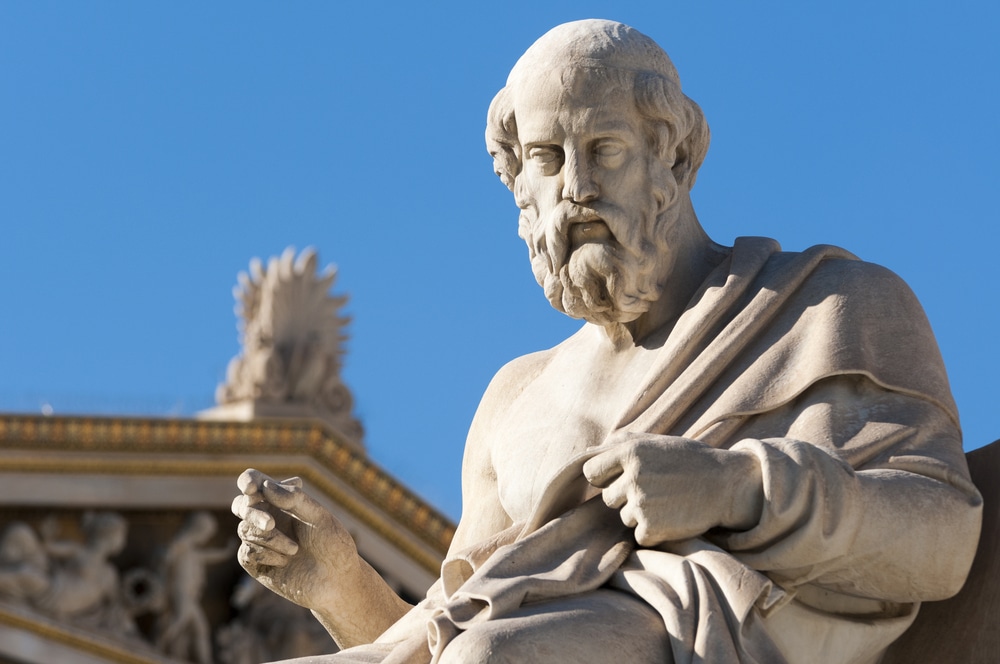 Plato's statue
