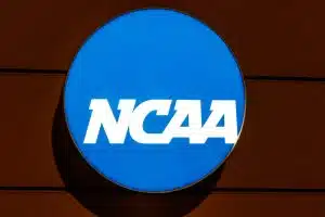 View of NCAA logo