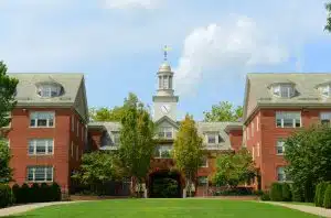 Wayland Hall in Brown University