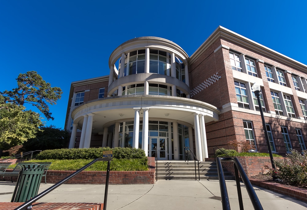 Moore Humanities & Research Administration Building, at the University of North Carolina at Greensboro