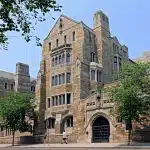 An image of the Yale University building that students see as they await when do Yale decisions come out.