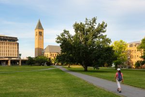 McGraw Tower on campus of Cornell University