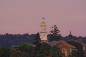 Sunset on Colgate University Chapel