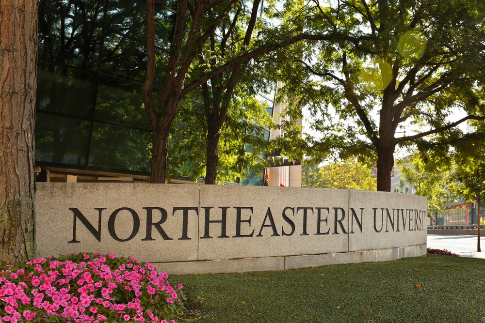 View of Northeastern University
