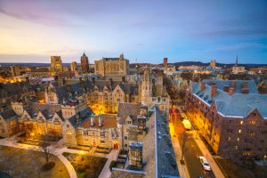 View of Yale Campus 