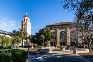 Stanford University Campus and Hoover Tower