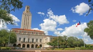 View of University of Texas at Austin