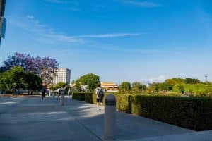 View of University of California, Irvine campus