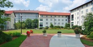 View of Emort University campus