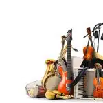 a picture of different music instruments for orchestra linked to students seekinf to join all state orchestra