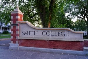Entrance gate of Smith College