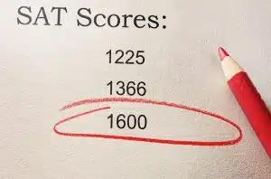 SAT score results
