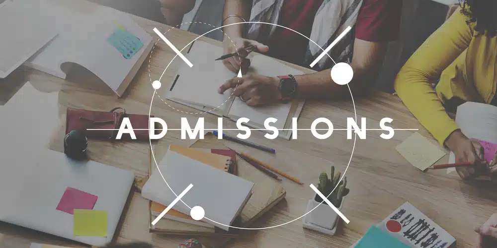 Admission process for students