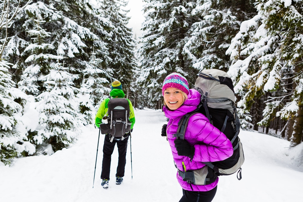 Winter Hiking and Camping for students
