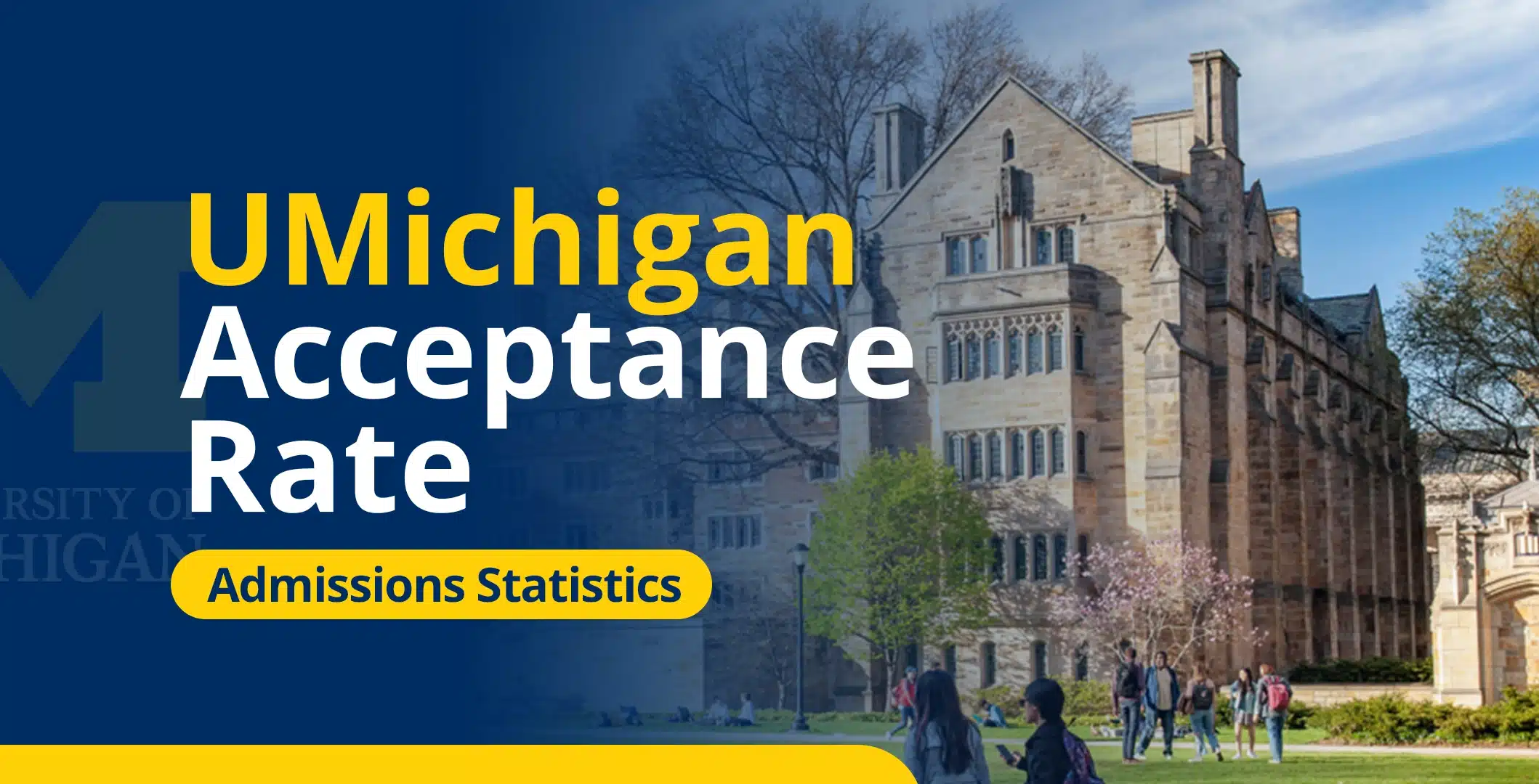 UMichigan Acceptance Rate Admissions Statistics AdmissionSight