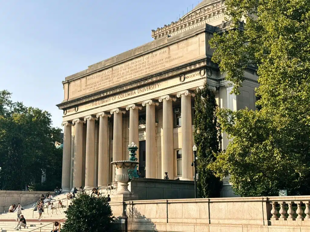 Low Memorial Library at Columbia University in New York City, a landmark tied to what Columbia University is known for academically and historically.
