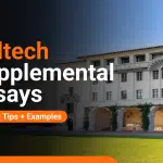 Caltech Supplemental Essays