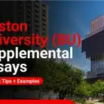 Boston University Supplemental Essays 2024-2025: Writing Tips + Examples
