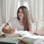 Student writing for the Duke Young Writers’ Camp