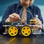 a student attending the vex robotics competition