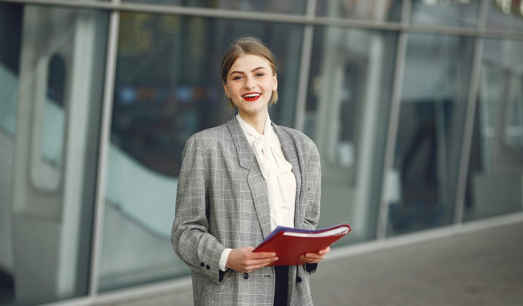 student smiling after getting selected for congressional award