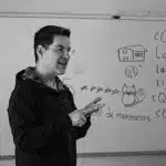 An image of a teacher coaching for the National Spanish Exam