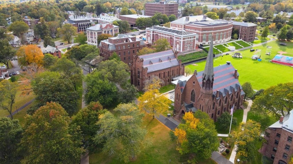 Wesleyan University campus