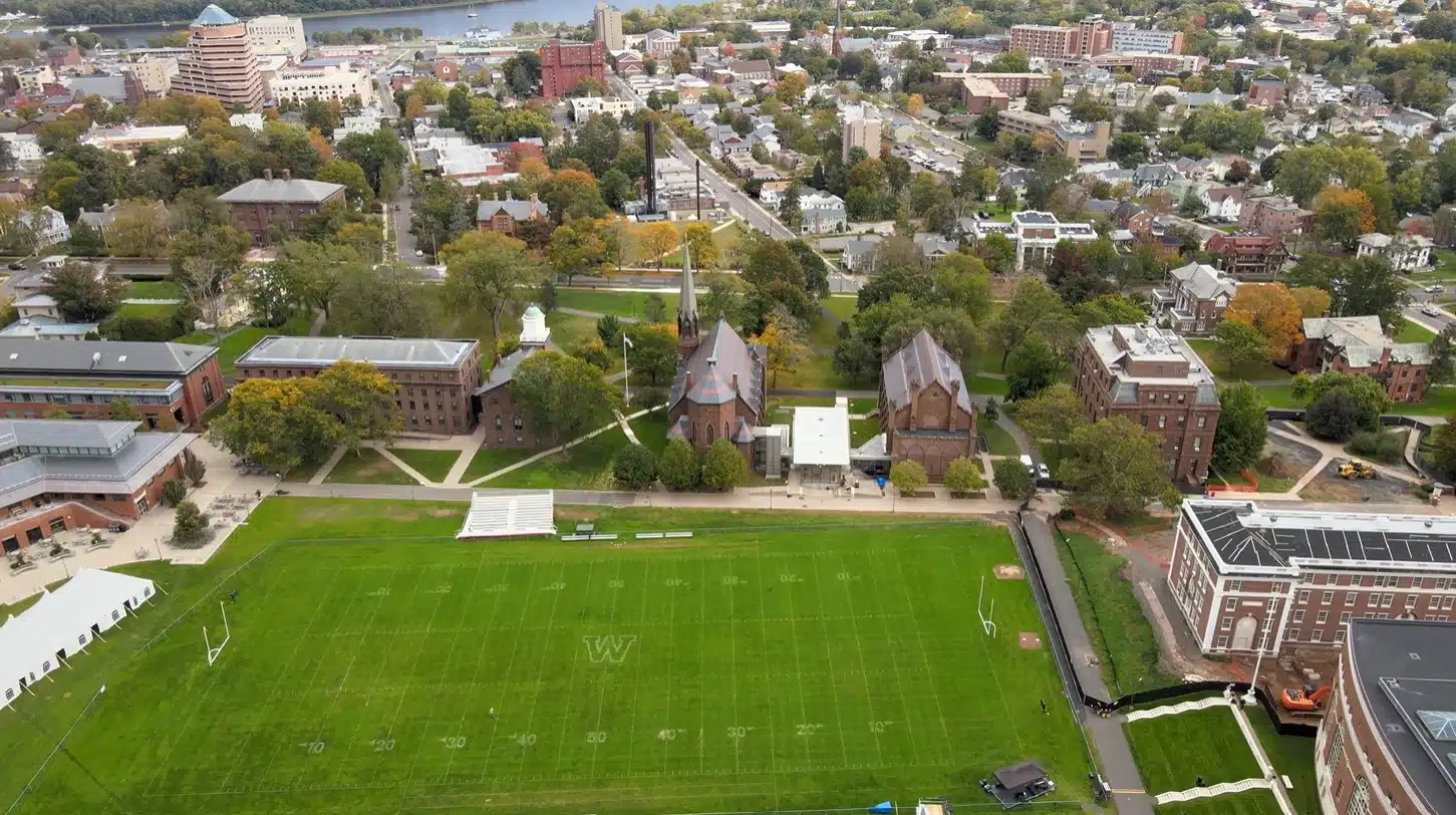 Wesleyan University grounds