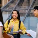 students discussing about the penn state acceptance rate