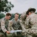 students doing drills for the preparation for air force academy acceptance rate