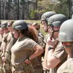 students doing training to prepare for the west point acceptance rate
